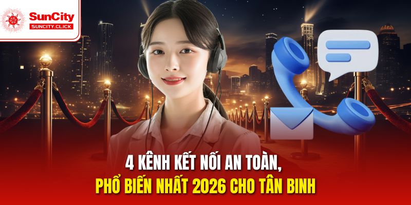 4 kênh kết nối an toàn, phổ biến nhất 2026 cho tân binh